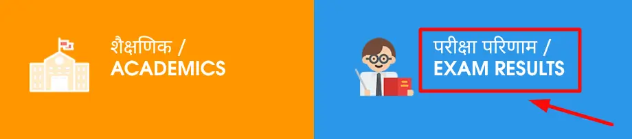 Choosing Exam Result Option